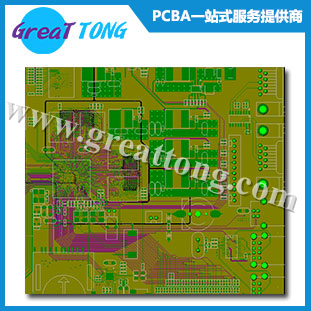 8層紡紗機(jī)電路板設(shè)計_深圳PCB設(shè)計