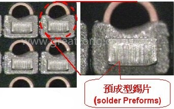 SMT預成型錫片