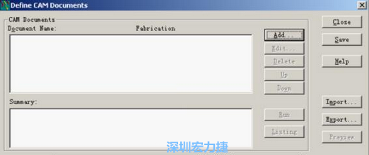 至此文件也已分析完及做了相應的優化和調整，接著可以按Alt+F、C打開CAM輸出窗口。